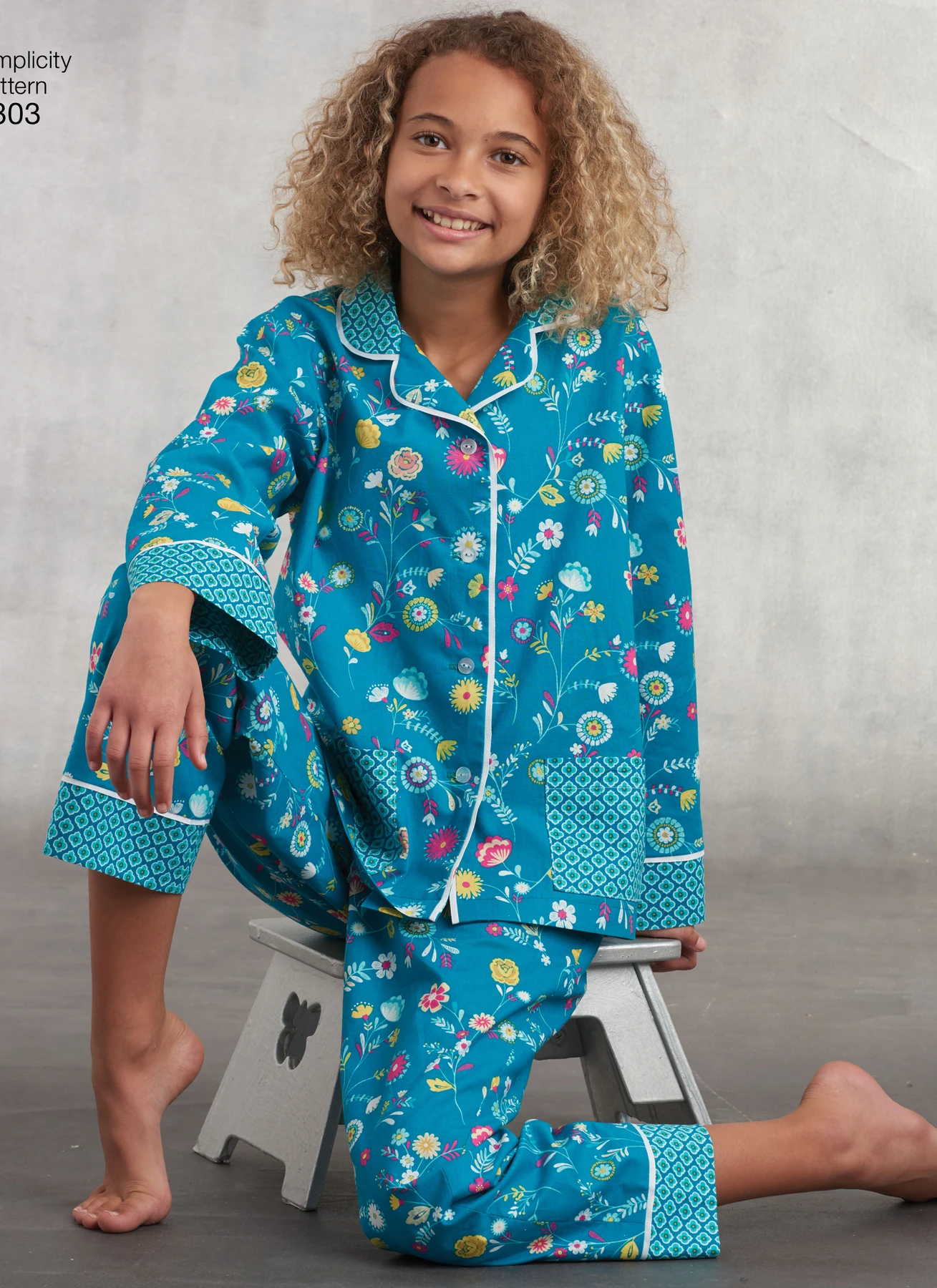 Simplicity Sewing Pattern Girls' & Misses' Lounge Pants and Shirt 4 Simplicity Sewing Pattern Girls' & Misses' Lounge Pants and Shirt