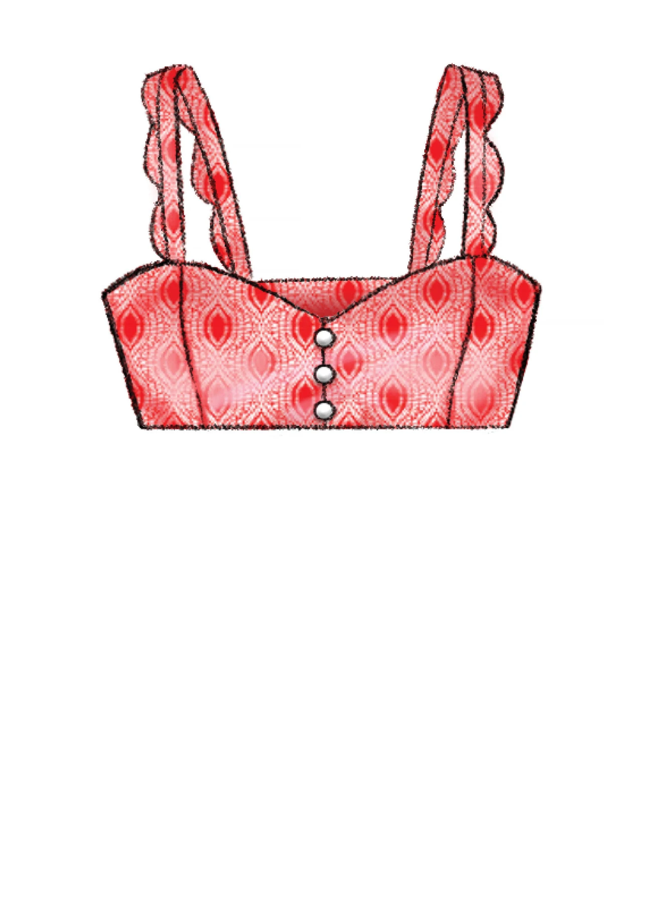 McCall's Sewing Pattern Misses' Tops 3 McCall's Sewing Pattern Misses' Tops