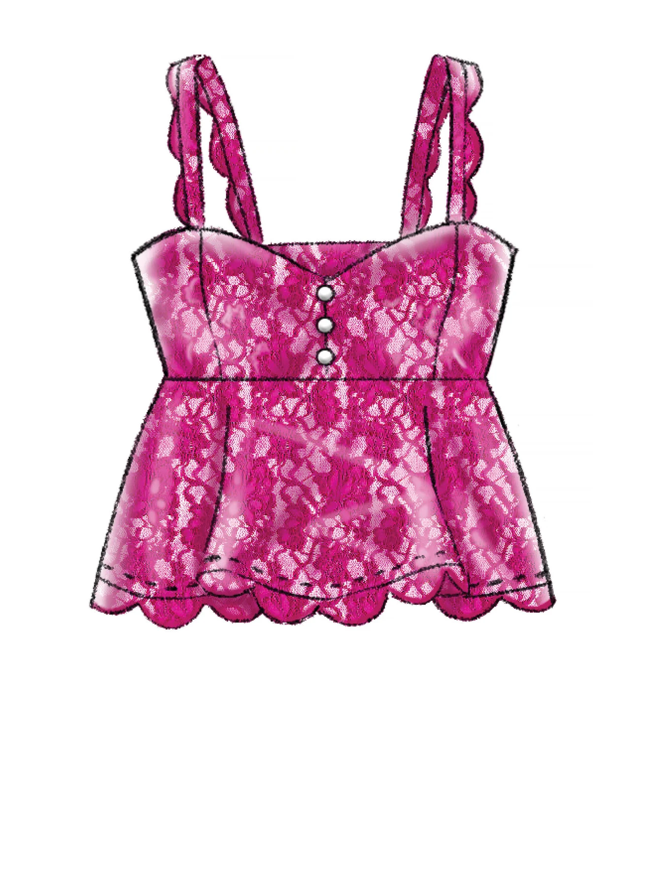 McCall's Sewing Pattern Misses' Tops 4 McCall's Sewing Pattern Misses' Tops