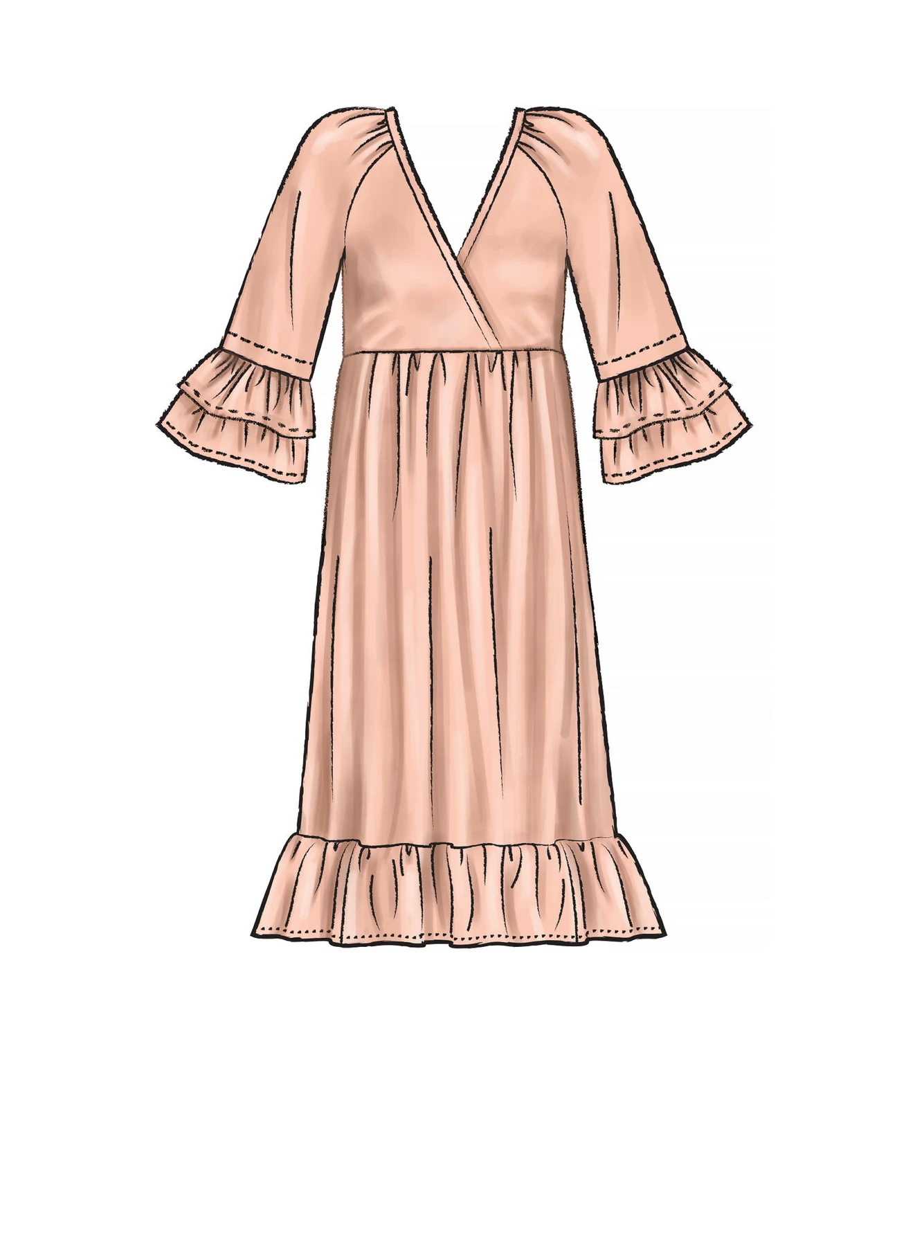 McCall's Sewing Pattern Misses' Dresses 4 McCall's Sewing Pattern Misses' Dresses