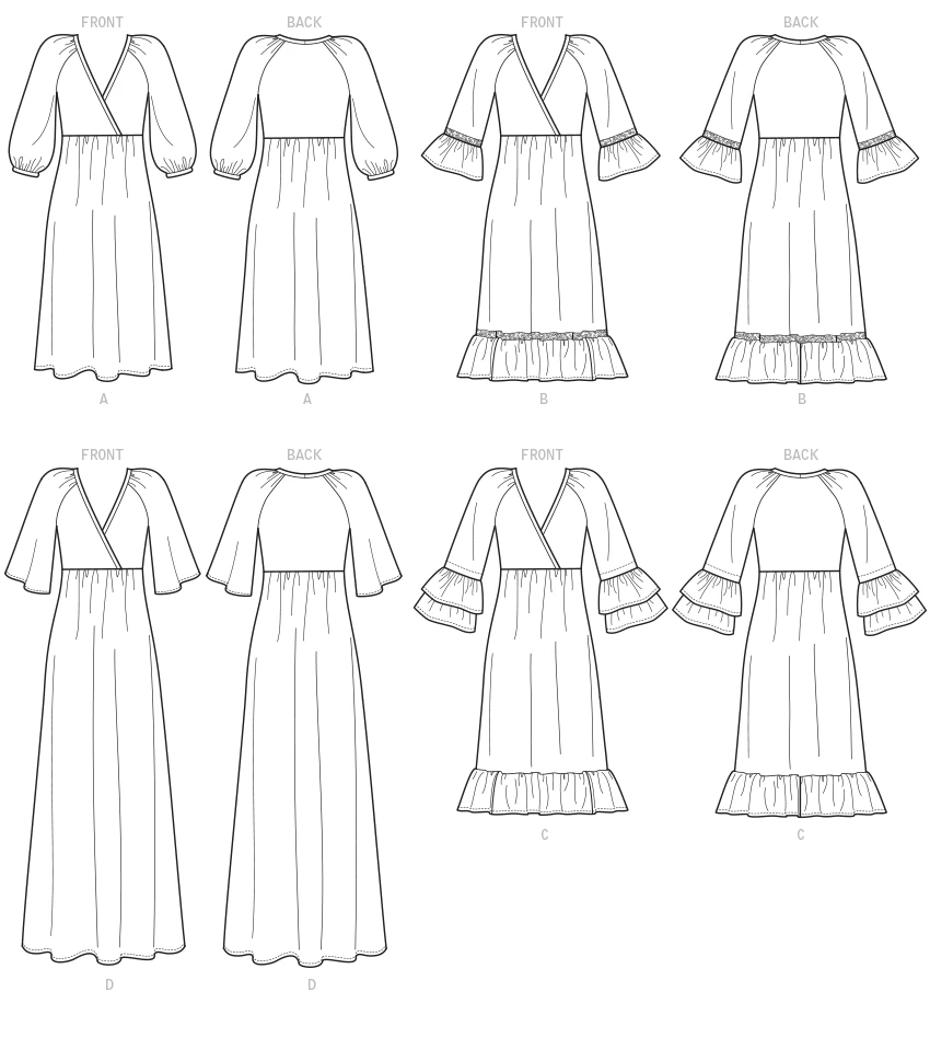 McCall's Sewing Pattern Misses' Dresses 8 McCall's Sewing Pattern Misses' Dresses