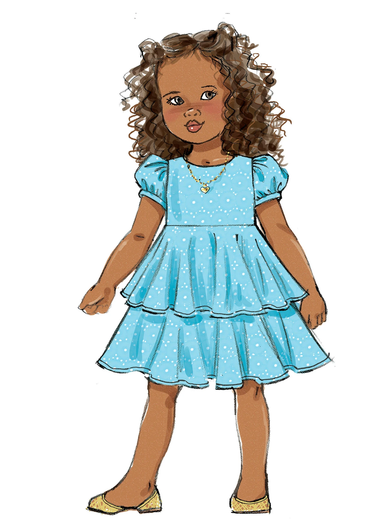 Butterick Sewing Pattern Children's/Girls' Flared Dresses (PDF) 5 Butterick Sewing Pattern Children's/Girls' Flared Dresses (PDF)