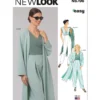 New Look Sewing Pattern Misses' Coat, Tops and Pants 21 New Look Sewing Pattern Misses' Coat, Tops and Pants