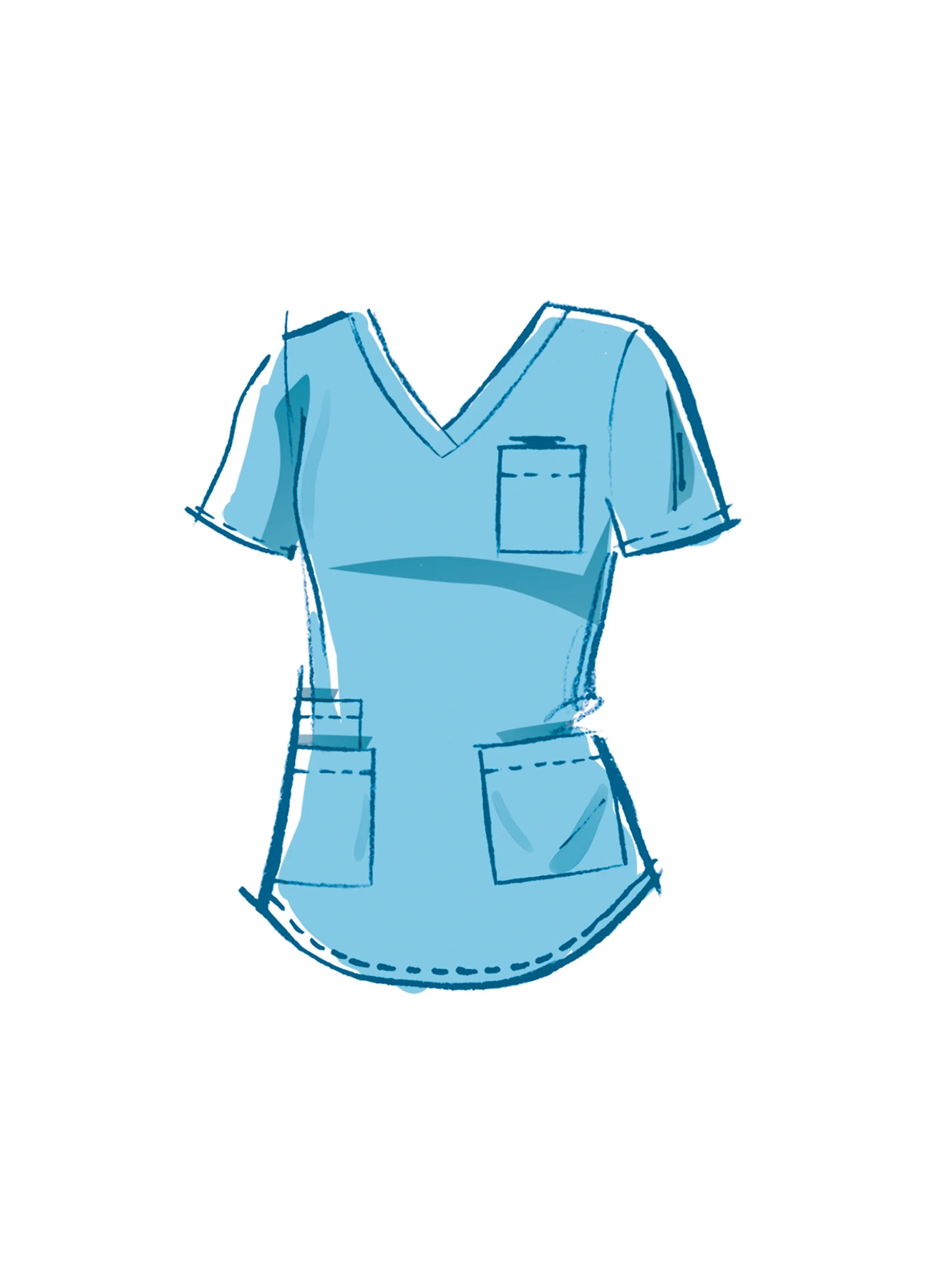 McCall's Sewing Pattern Misses' Knit Scrub Tops, Pants, Jogger and Cap 3 McCall's Sewing Pattern Misses' Knit Scrub Tops, Pants, Jogger and Cap