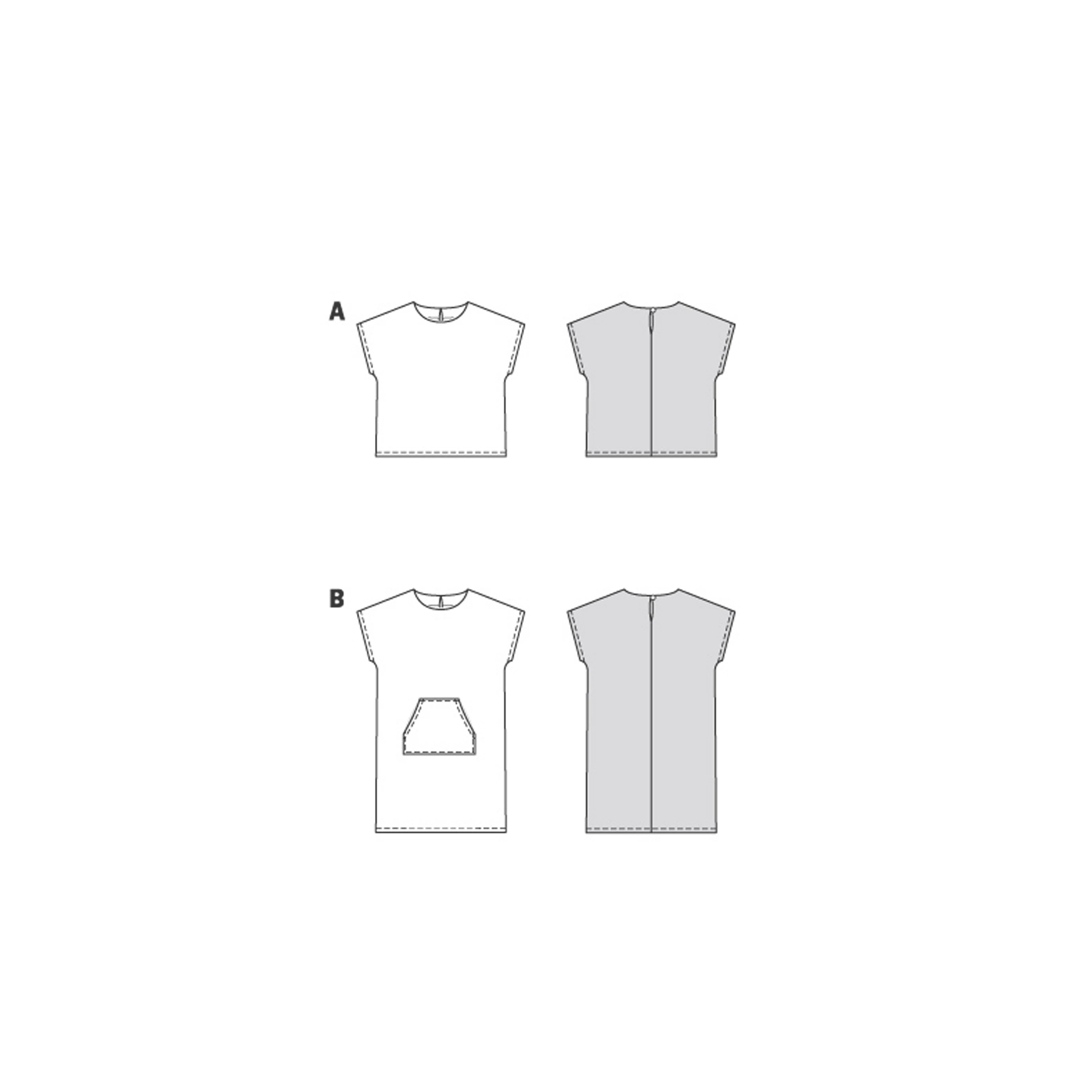 Burda Style Sewing Pattern Children's Top & Dress 6 Burda Style Sewing Pattern Children's Top & Dress
