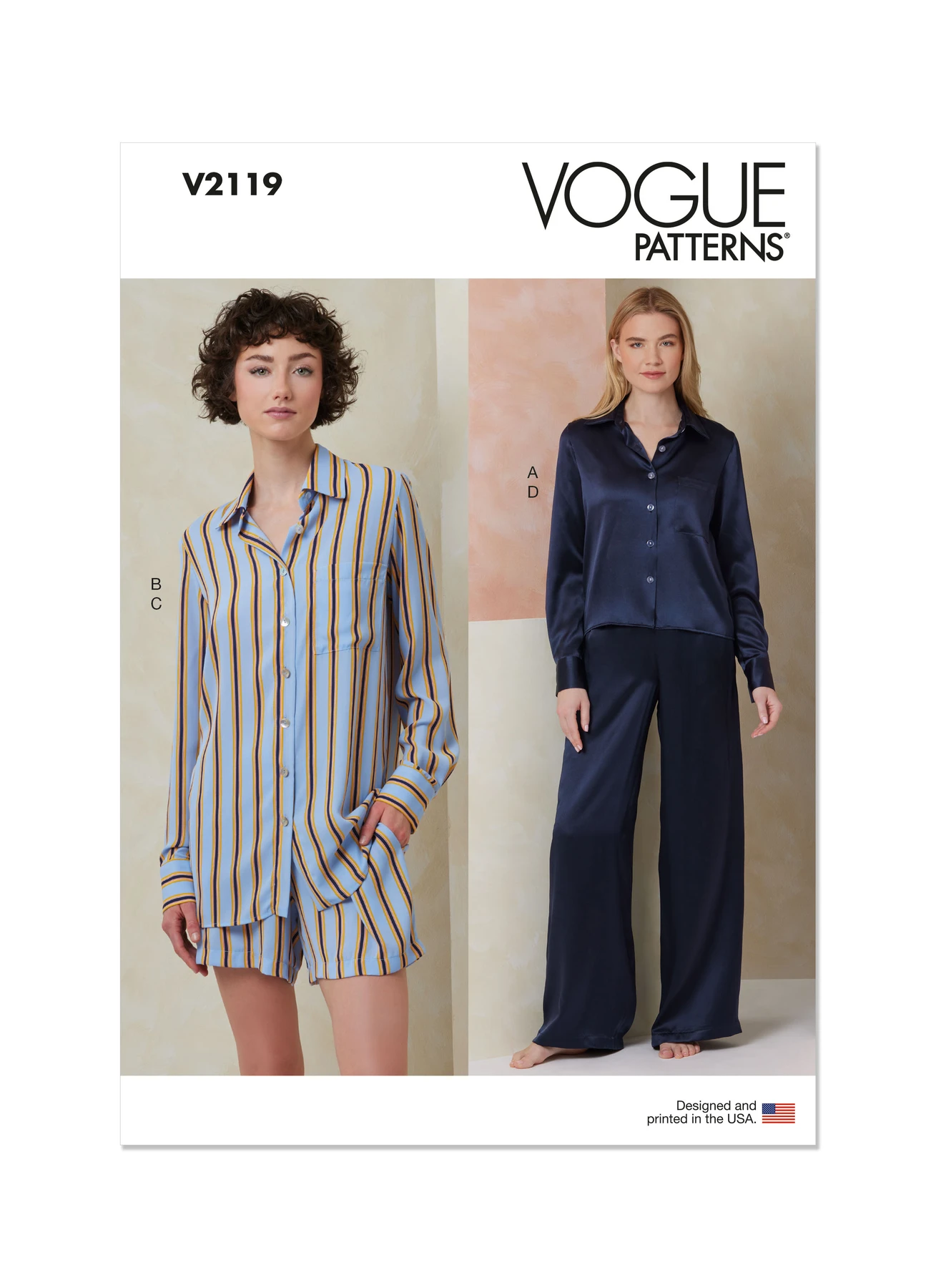 Vogue Patterns Misses' Pajamas 1 Vogue Patterns Misses' Pajamas