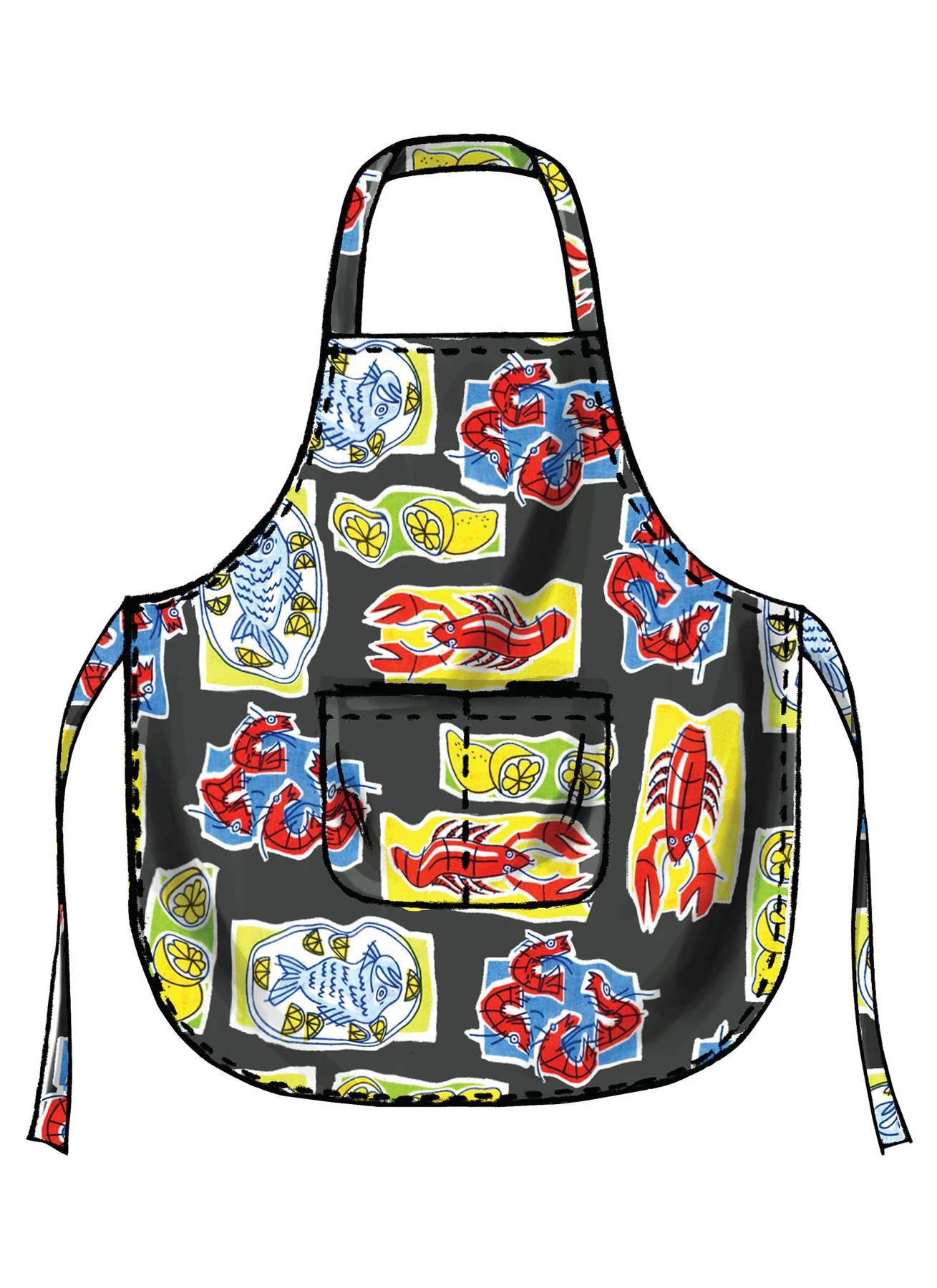 McCall's Sewing Pattern Curved-Hem Aprons 8 McCall's Sewing Pattern Curved-Hem Aprons