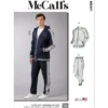 McCall's Sewing Pattern Men's Jacket and Pants (PDF)