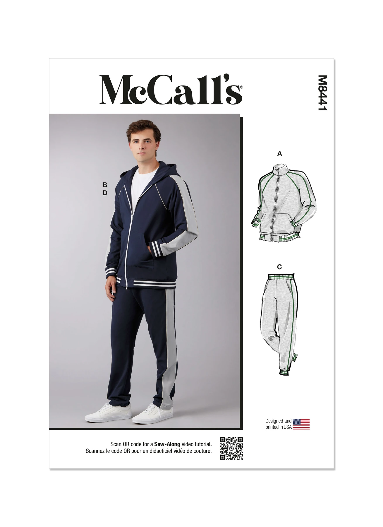 McCall's Sewing Pattern Men's Jacket and Pants (PDF) 1 McCall's Sewing Pattern Men's Jacket and Pants (PDF)