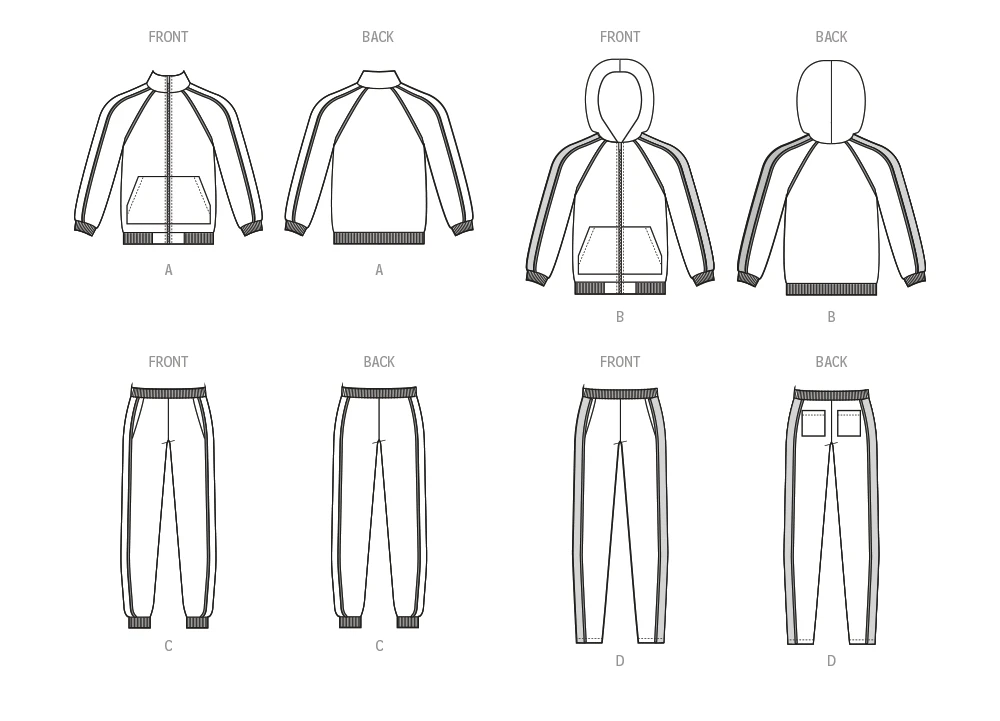 McCall's Sewing Pattern Men's Jacket and Pants (PDF) 9 McCall's Sewing Pattern Men's Jacket and Pants (PDF)