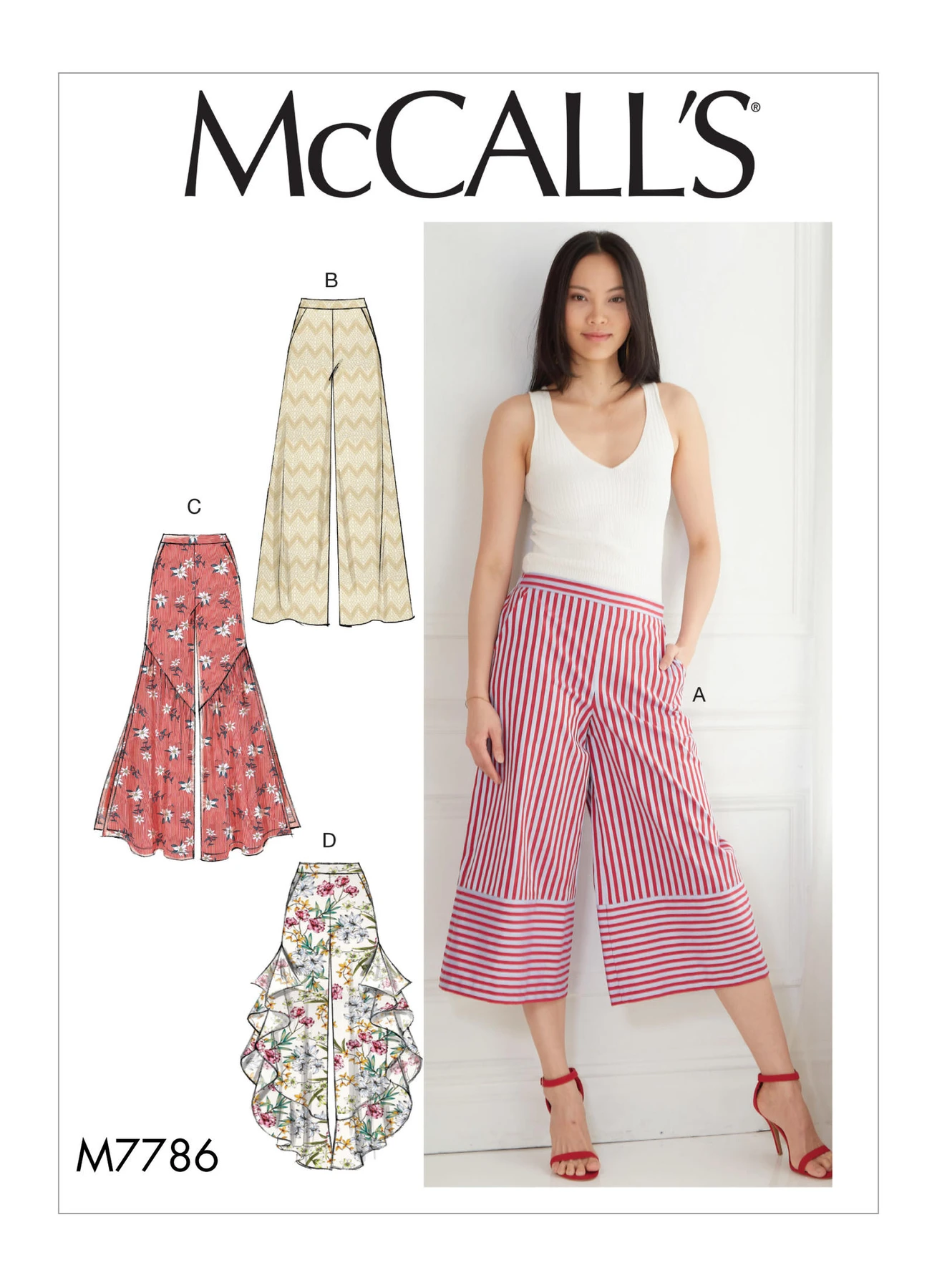 McCall's Sewing Pattern Misses' Pants 1 McCall's Sewing Pattern Misses' Pants