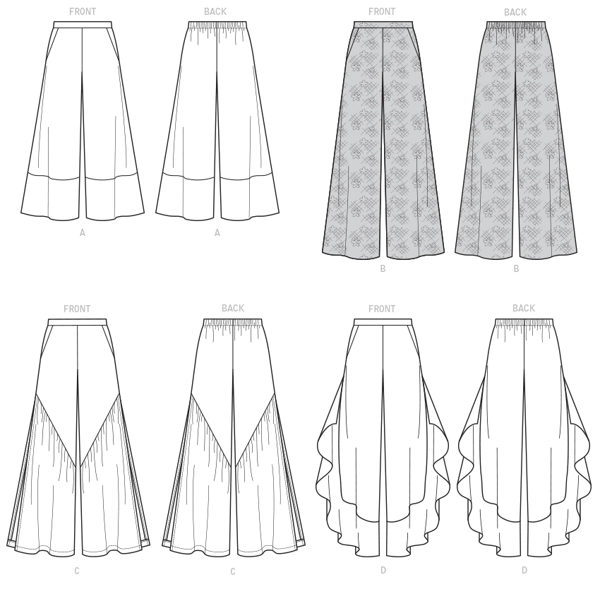 McCall's Sewing Pattern Misses' Pants 9 McCall's Sewing Pattern Misses' Pants
