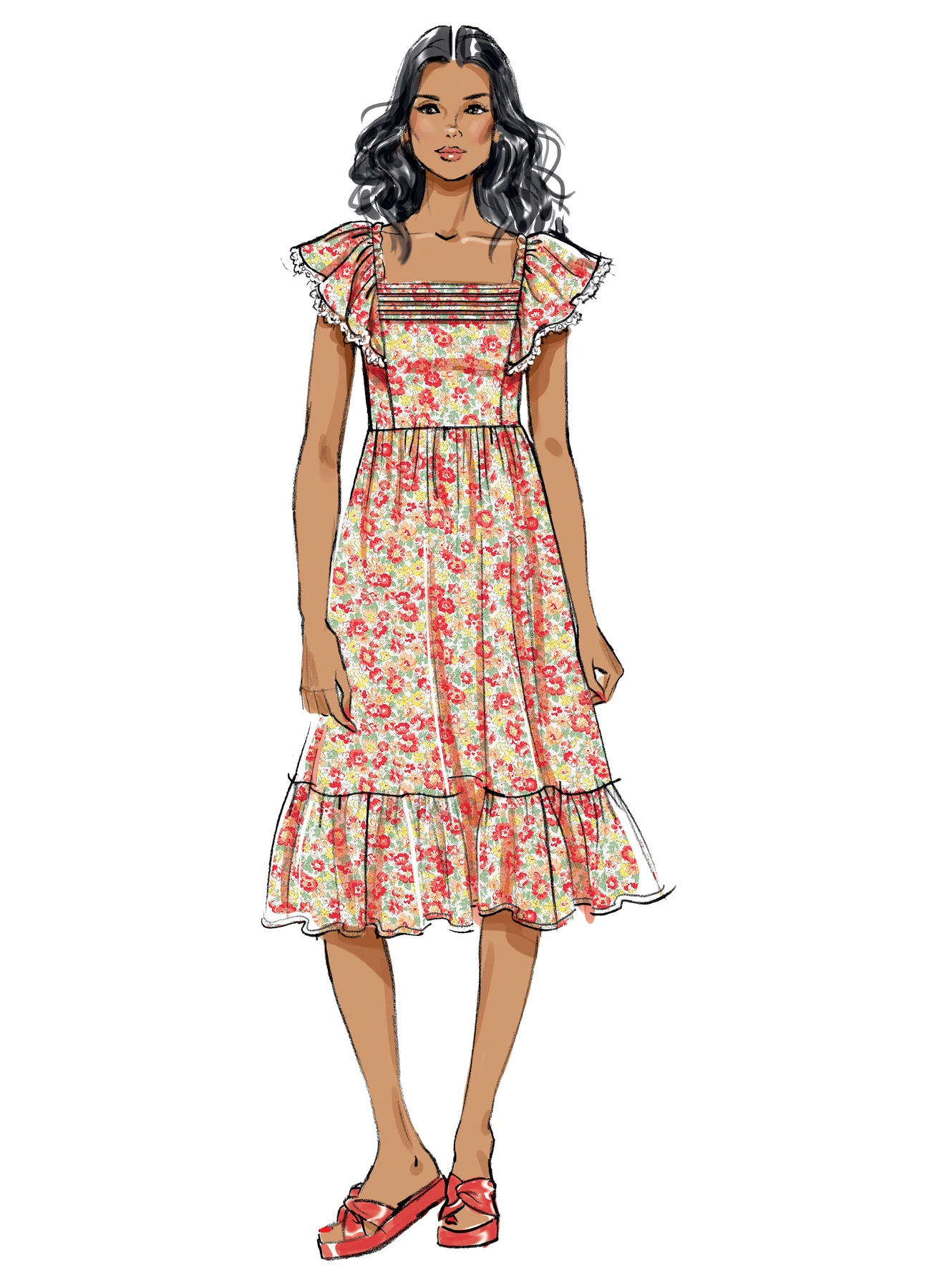 Butterick Sewing Pattern Misses' Dress (PDF) 3 Butterick Sewing Pattern Misses' Dress (PDF)