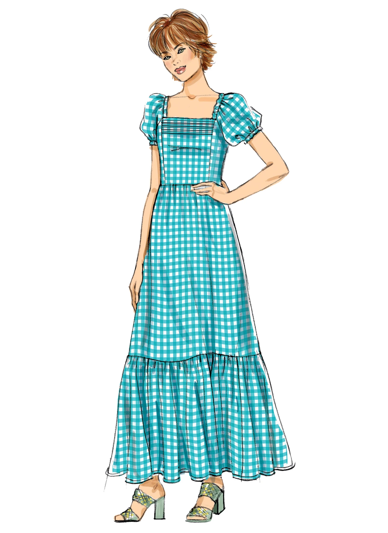 Butterick Sewing Pattern Misses' Dress (PDF) 4 Butterick Sewing Pattern Misses' Dress (PDF)