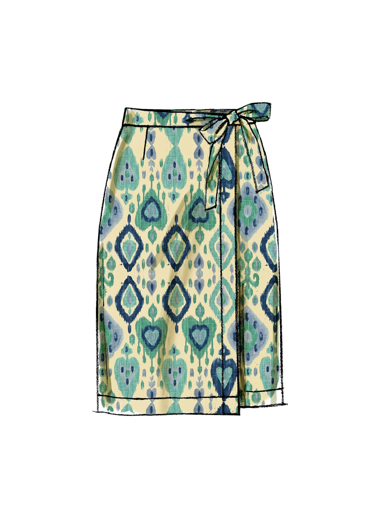 McCall's Sewing Pattern Misses' Wrap Skirts (PDF) 6 McCall's Sewing Pattern Misses' Wrap Skirts (PDF)