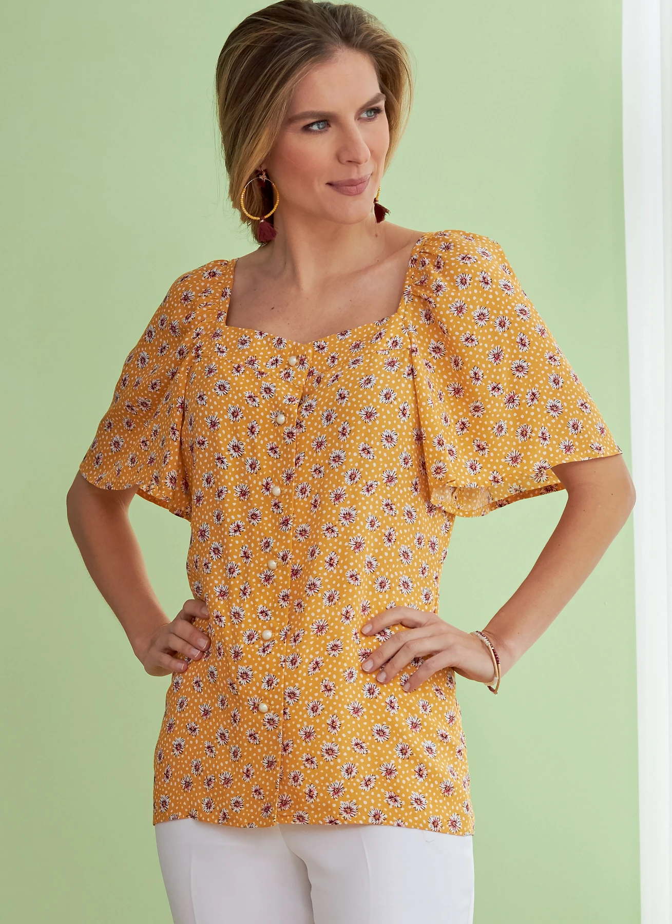 Butterick Sewing Pattern Misses' Top (PDF) 3 Butterick Sewing Pattern Misses' Top (PDF)