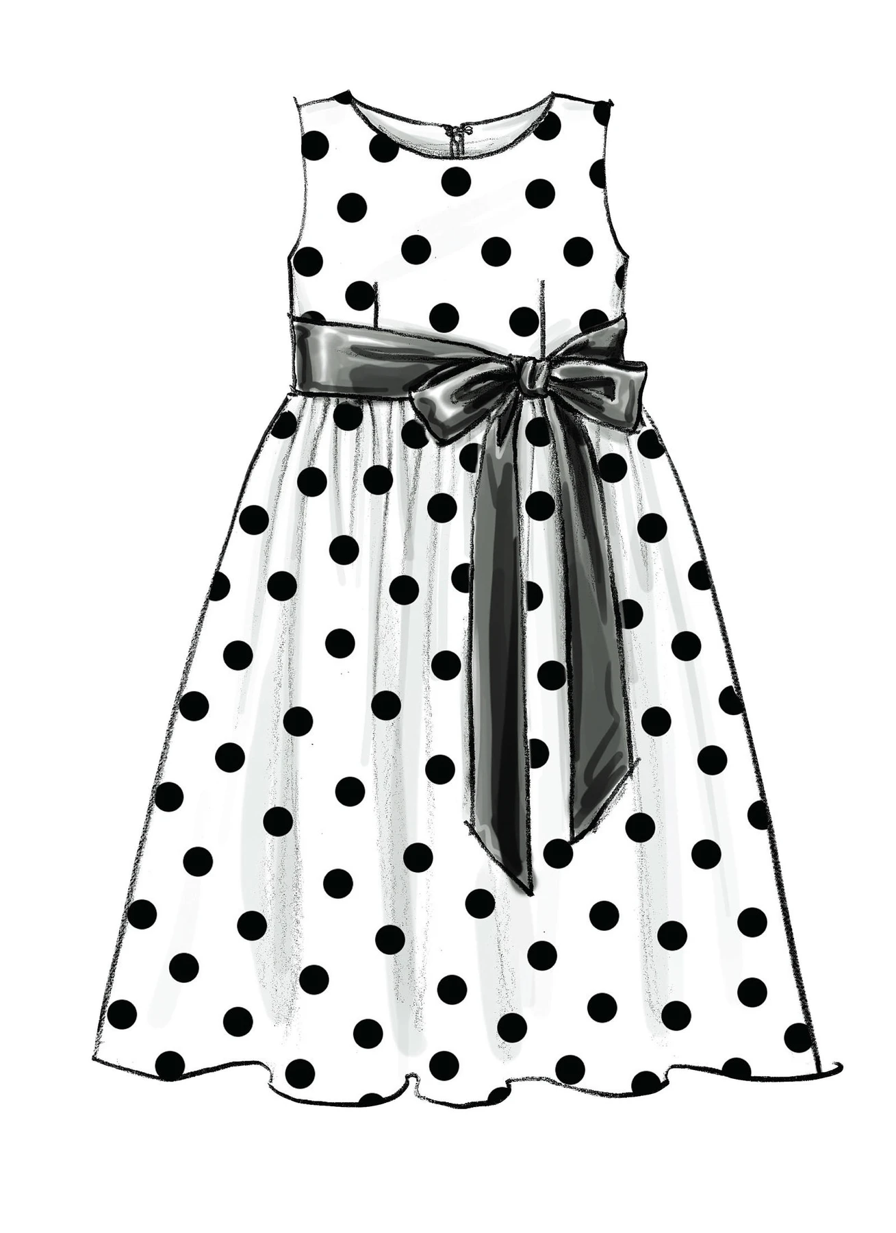 McCall's Sewing Pattern Children's/Girls' Dirndl Dresses and Sash (PDF) 5 McCall's Sewing Pattern Children's/Girls' Dirndl Dresses and Sash (PDF)
