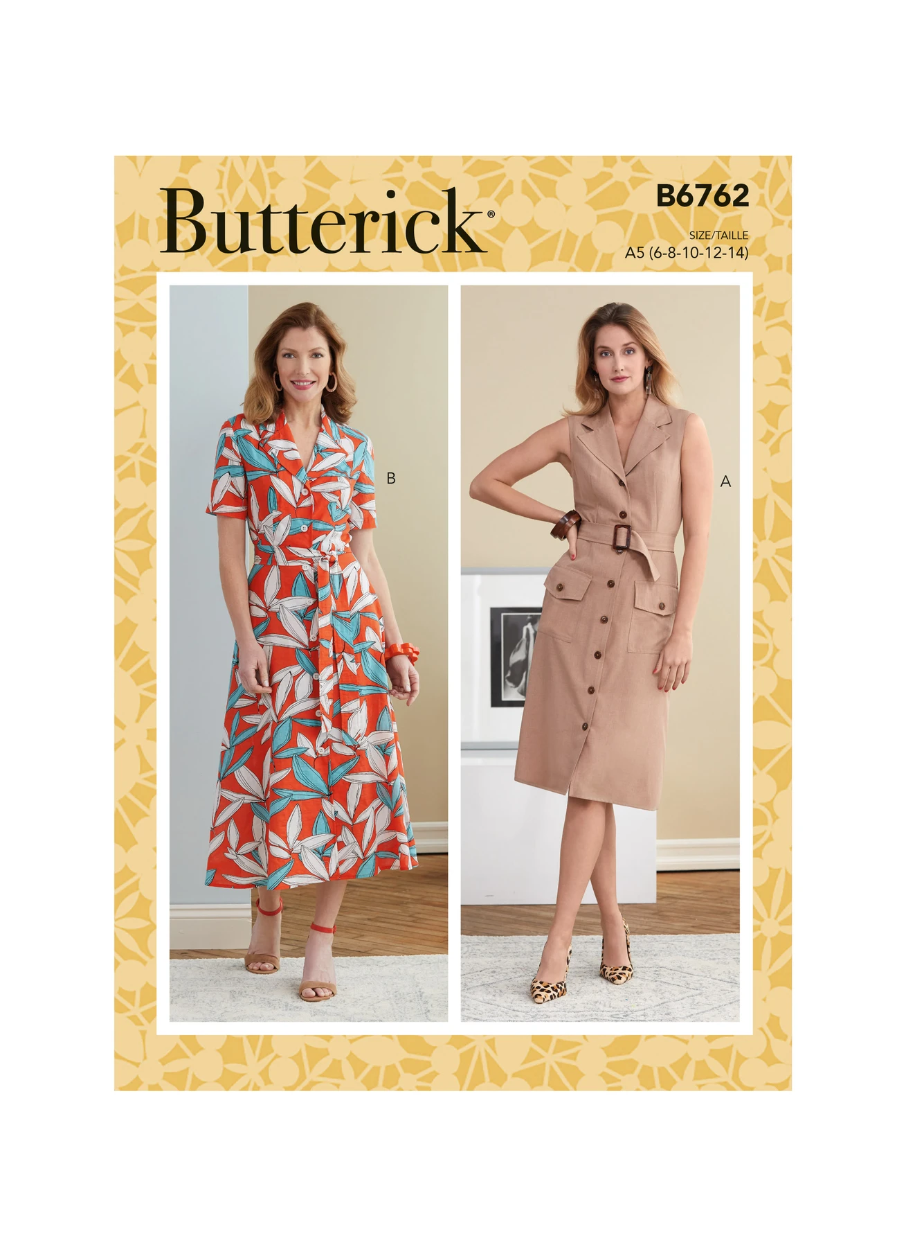 Butterick Sewing Pattern Misses' Dresses & Belts (PDF) 1 Butterick Sewing Pattern Misses' Dresses & Belts (PDF)