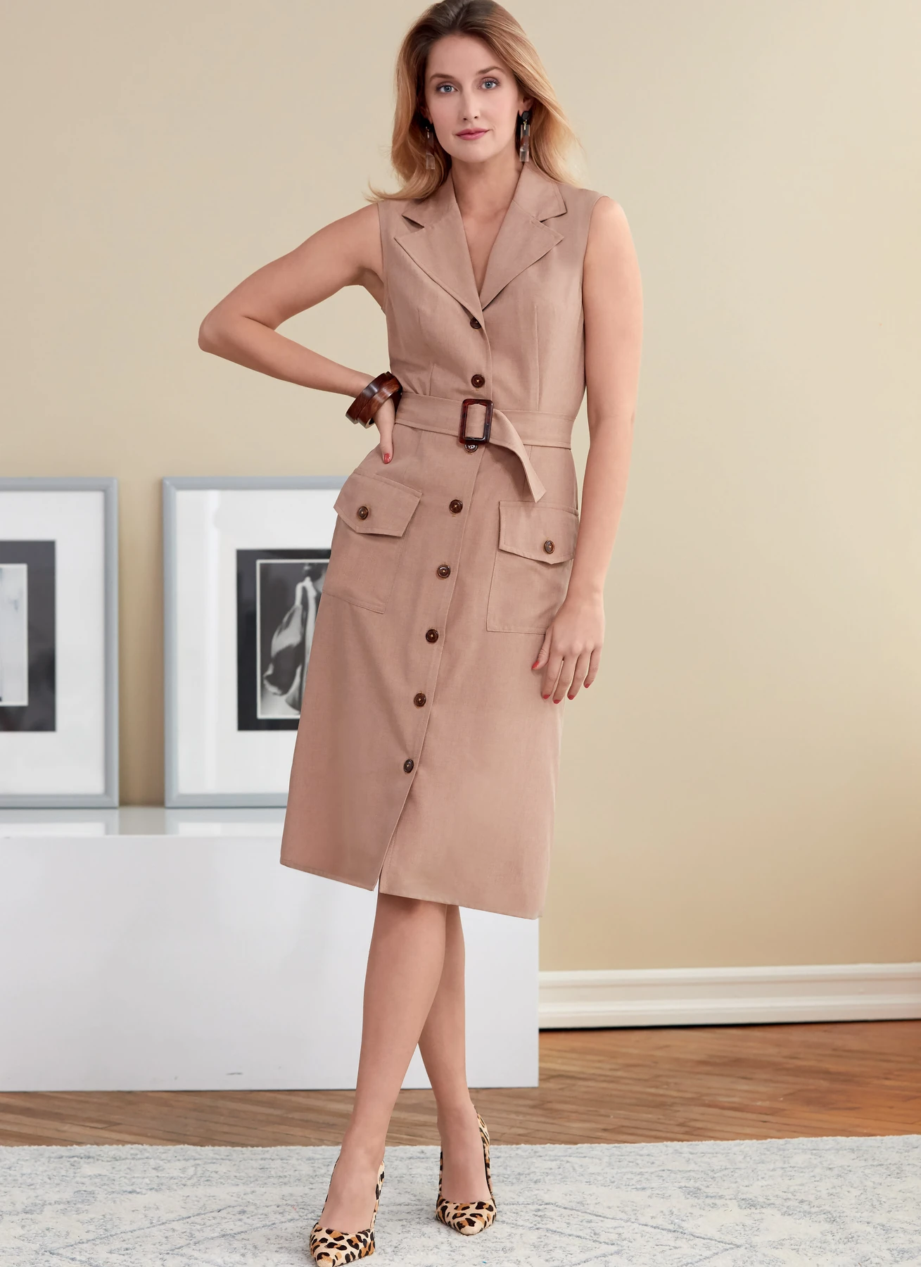 Butterick Sewing Pattern Misses' Dresses & Belts (PDF) 4 Butterick Sewing Pattern Misses' Dresses & Belts (PDF)
