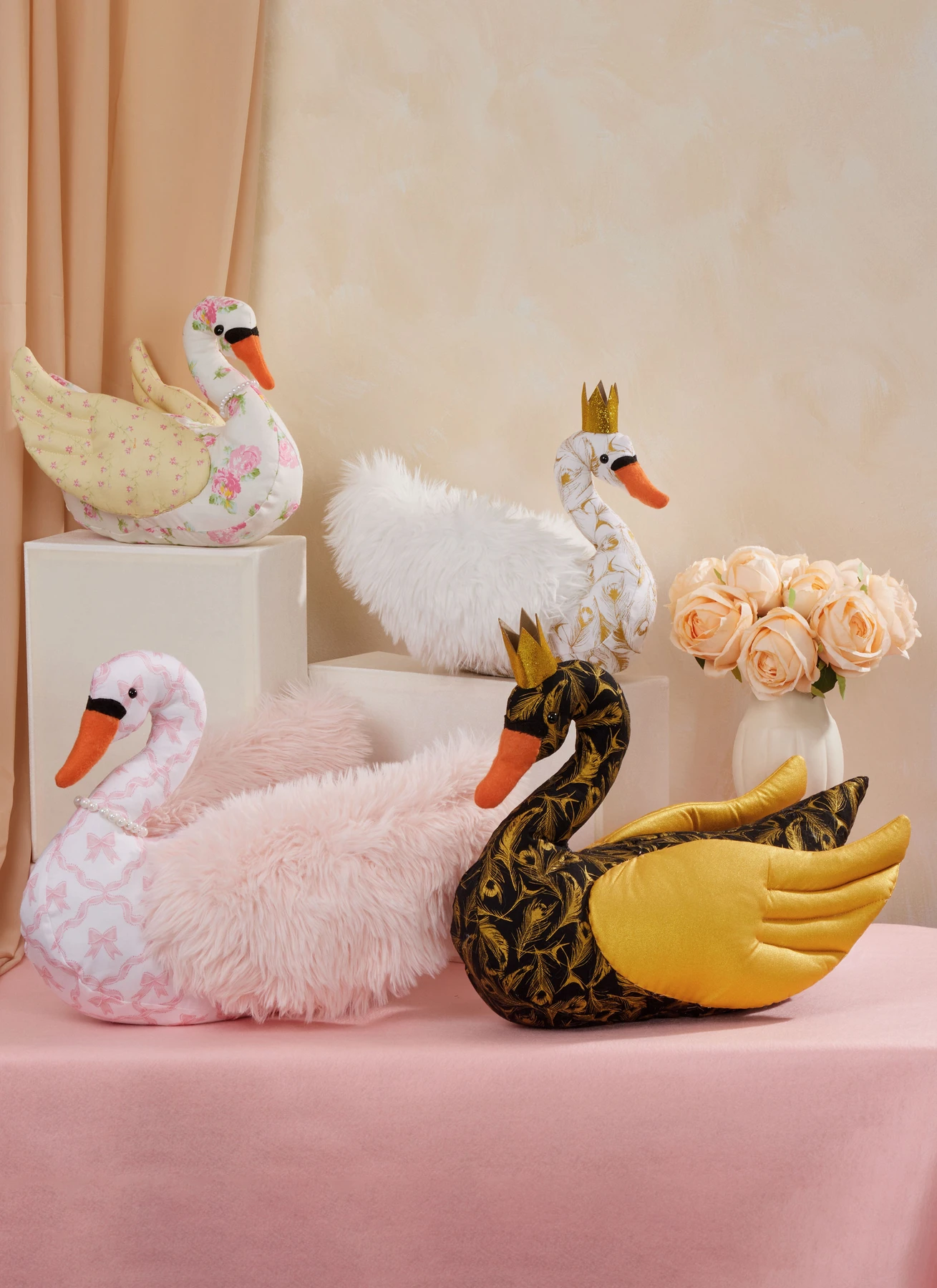 McCall's Sewing Pattern Plush Swans in Two Sizes (PDF) 2 McCall's Sewing Pattern Plush Swans in Two Sizes (PDF)