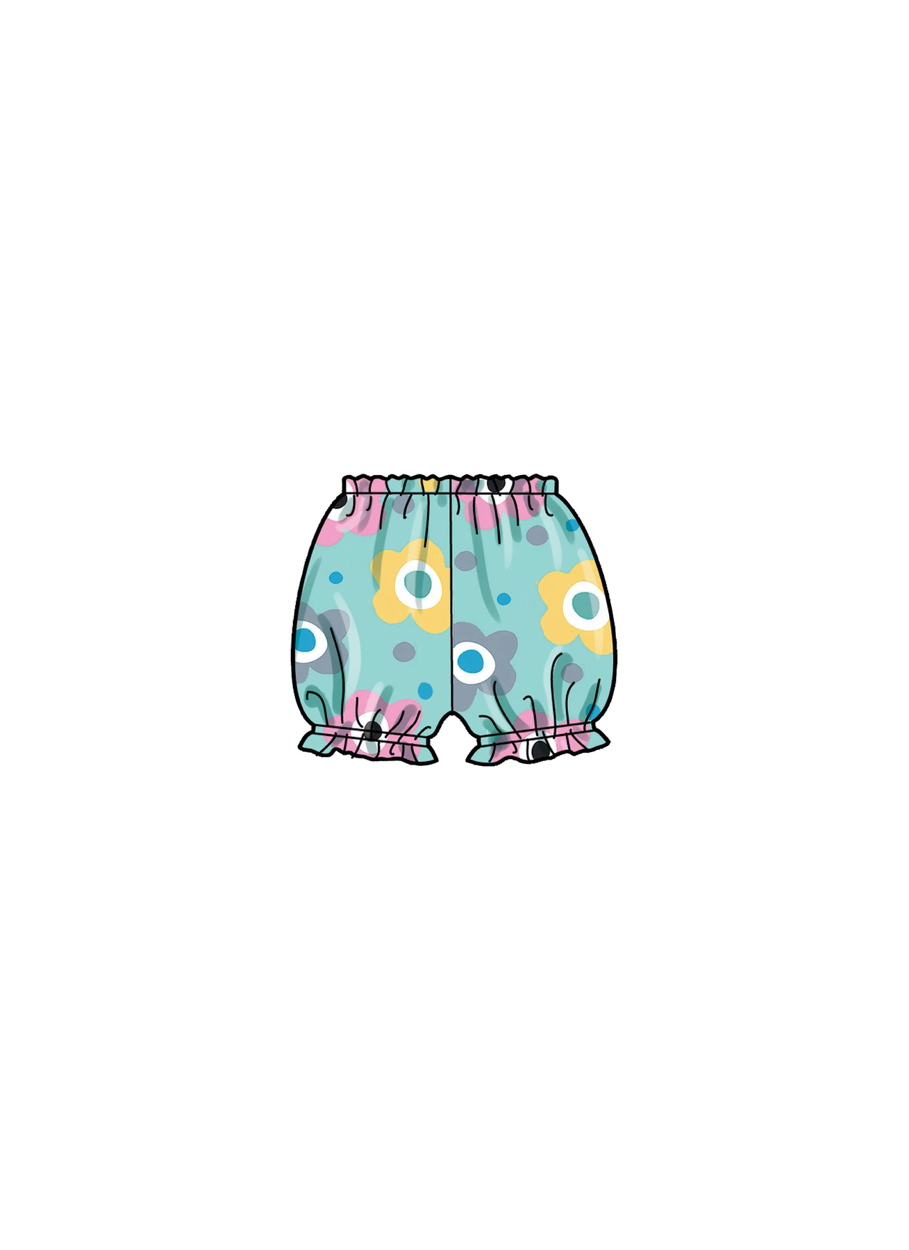 Simplicity Sewing Pattern Toddlers' Criss-Cross Top, Dresses, Rompers and Panties 5 Simplicity Sewing Pattern Toddlers' Criss-Cross Top, Dresses, Rompers and Panties