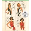 Simplicity Sewing Pattern 1970s Misses' Vintage Jiffy Knit Wrap and Tie Top (PDF) 19 Simplicity Sewing Pattern 1970s Misses' Vintage Jiffy Knit Wrap and Tie Top (PDF)