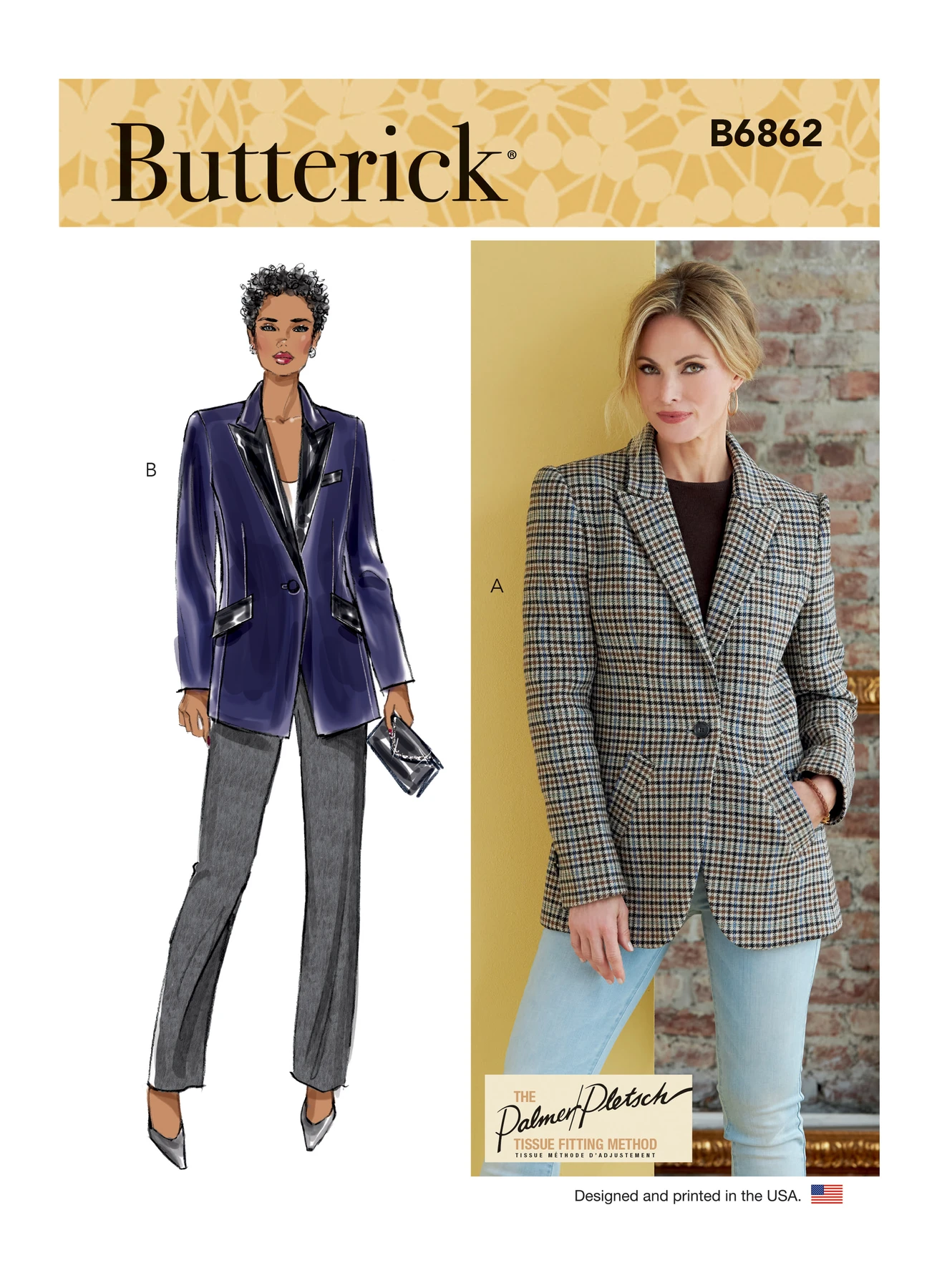 Butterick Sewing Pattern Misses' Jacket 1 Butterick Sewing Pattern Misses' Jacket