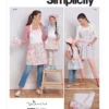 Simplicity Sewing Pattern Children's and Misses' Aprons and Accessories 15 Simplicity Sewing Pattern Children's and Misses' Aprons and Accessories