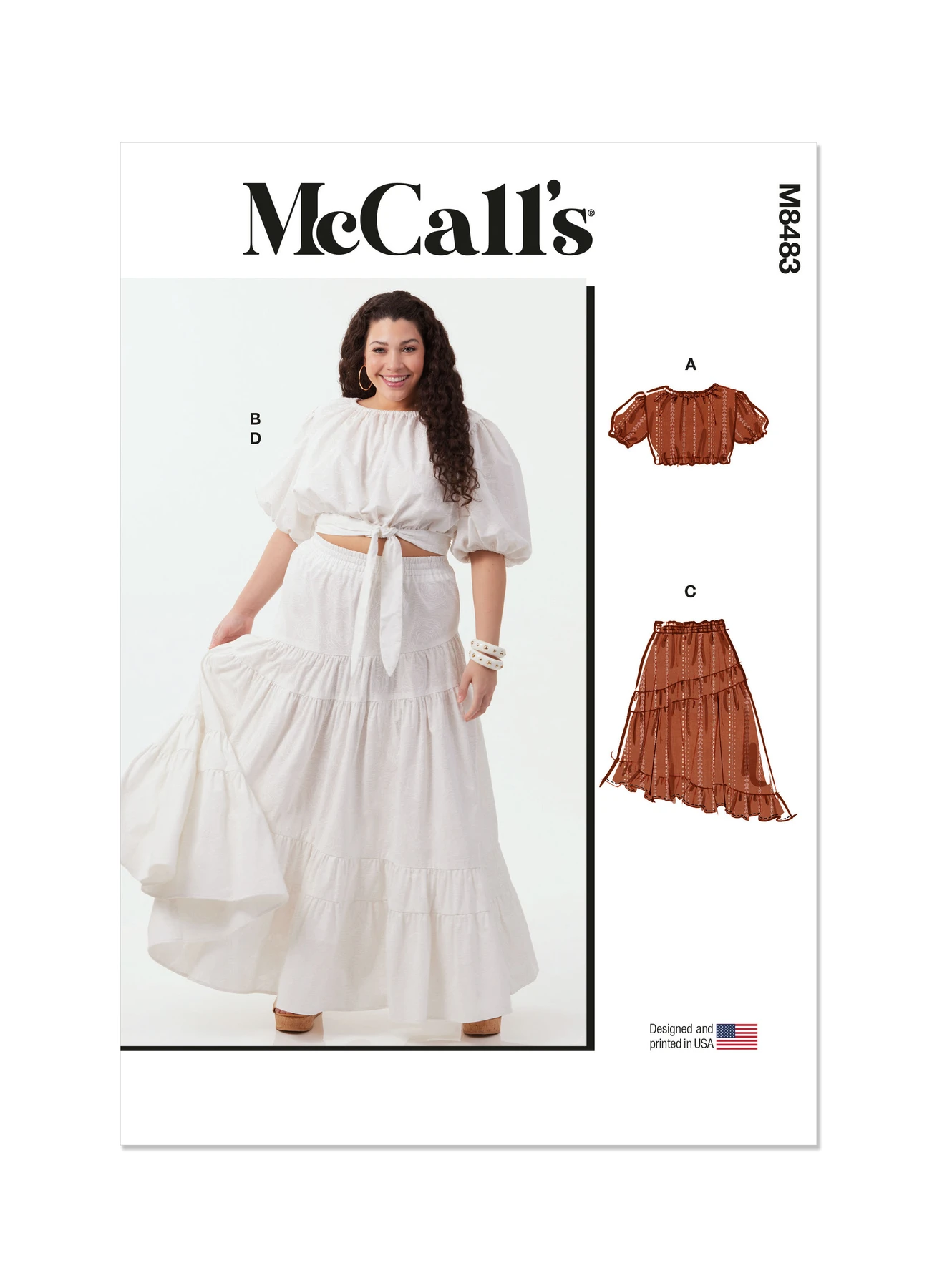 McCall's Sewing Pattern Women's Tops and Skirts (PDF) 1 McCall's Sewing Pattern Women's Tops and Skirts (PDF)