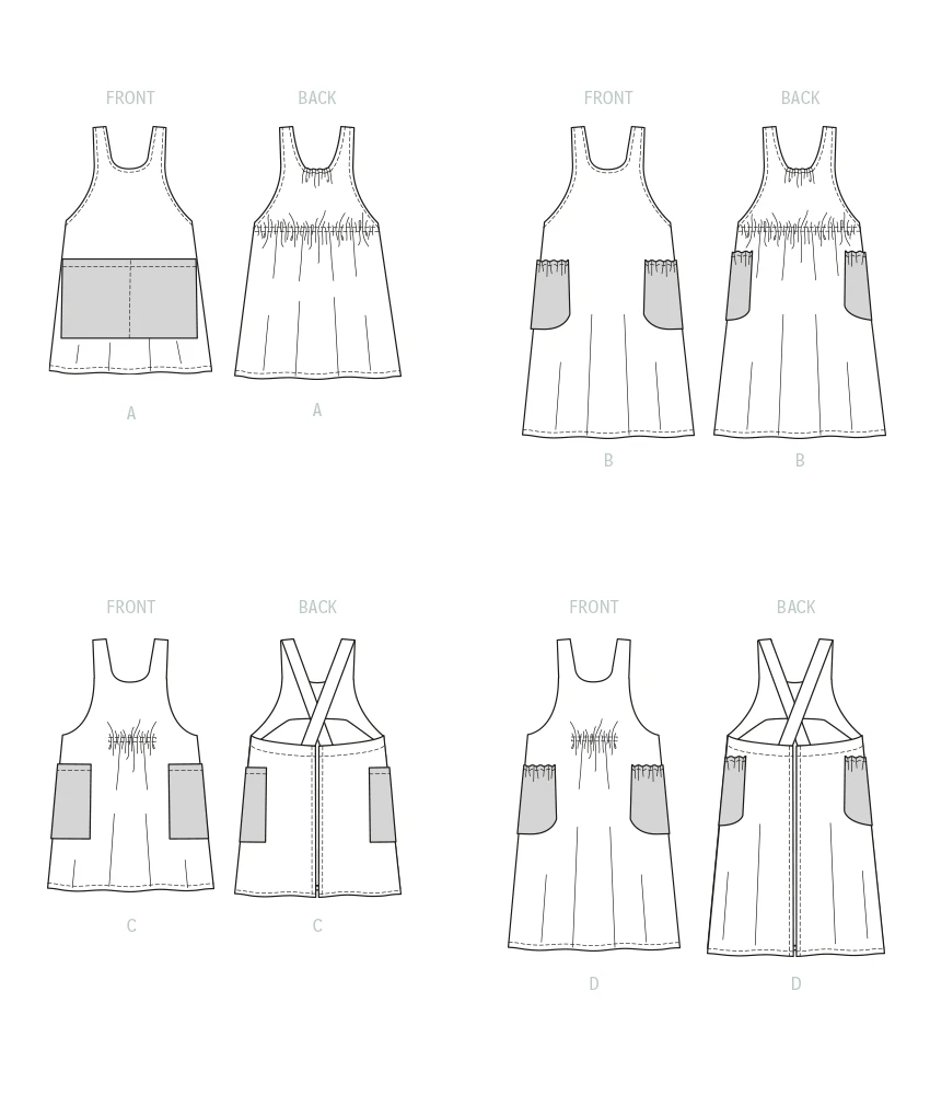 McCall's Sewing Pattern Misses' Aprons 6 McCall's Sewing Pattern Misses' Aprons
