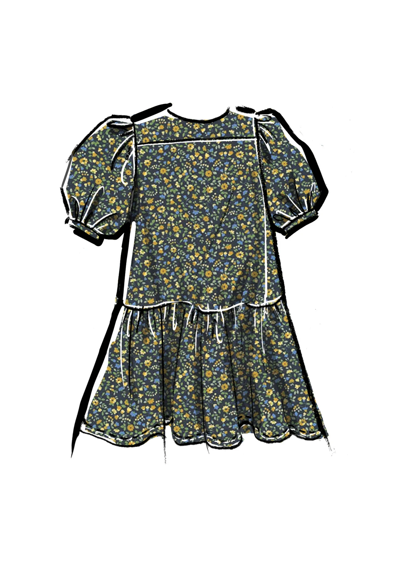 McCall's Sewing Pattern Children's and Girls' Dresses 4 McCall's Sewing Pattern Children's and Girls' Dresses