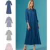 Simplicity Sewing Pattern Misses' Dresses with Sleeve Variation
