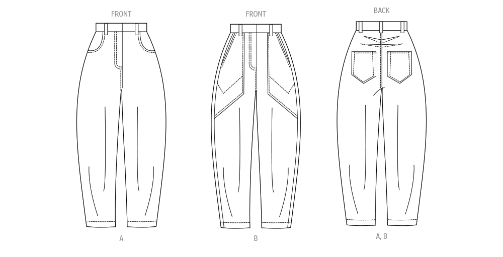 Vogue Patterns Misses' Pants 7 Vogue Patterns Misses' Pants