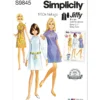 Simplicity Sewing Pattern 1960s Misses' Dress in Two Lengths 19 Simplicity Sewing Pattern 1960s Misses' Dress in Two Lengths