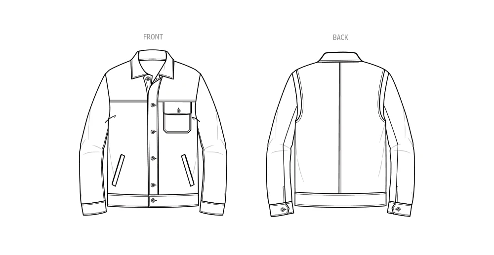 Know Me Sewing Pattern Men's Jacket (PDF) 9 Know Me Sewing Pattern Men's Jacket (PDF)