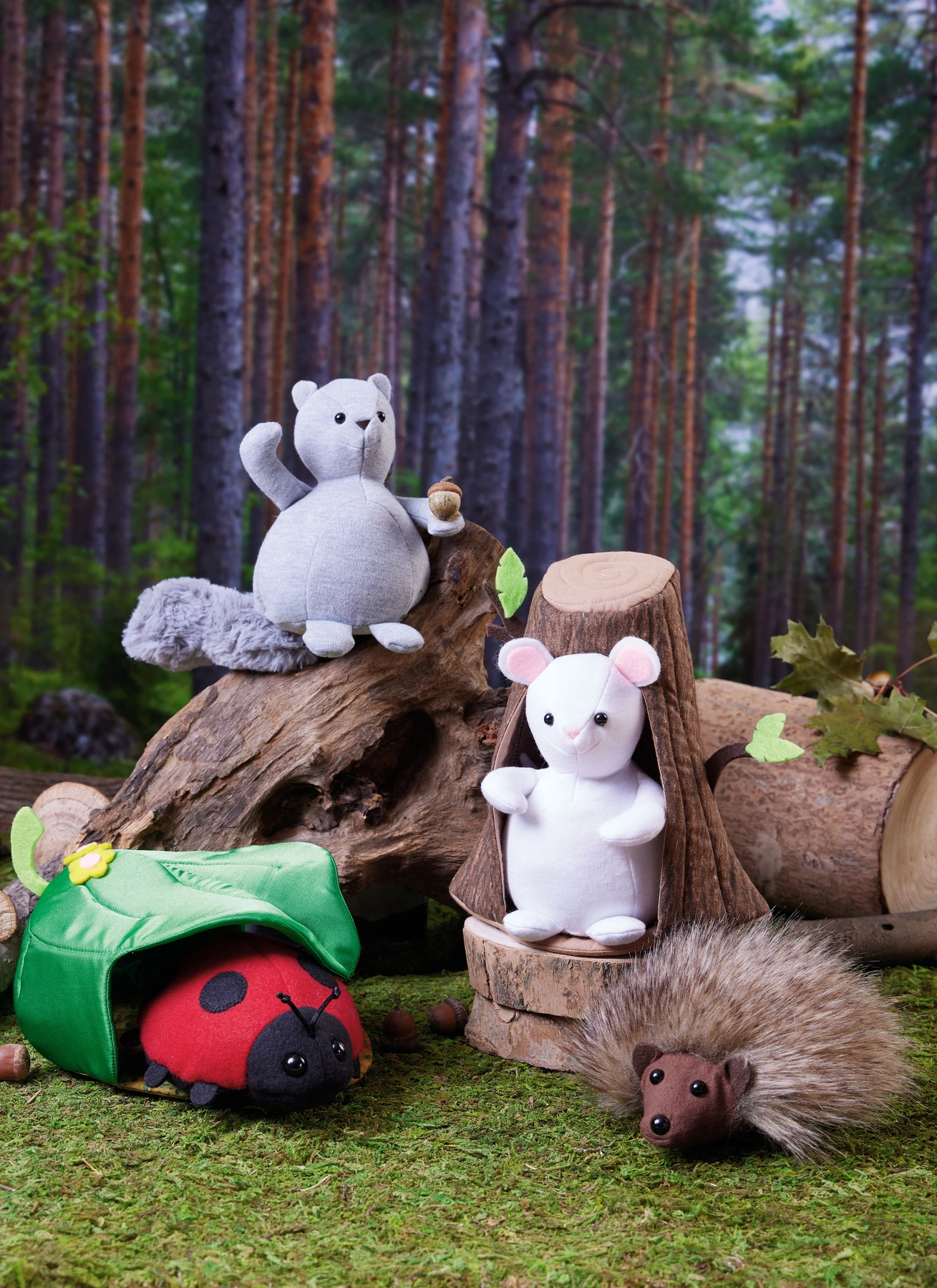 McCall's Sewing Pattern Plush Animals With Leaf and Tree Houses by Carla Reiss Design (PDF) 2 McCall's Sewing Pattern Plush Animals With Leaf and Tree Houses by Carla Reiss Design (PDF)