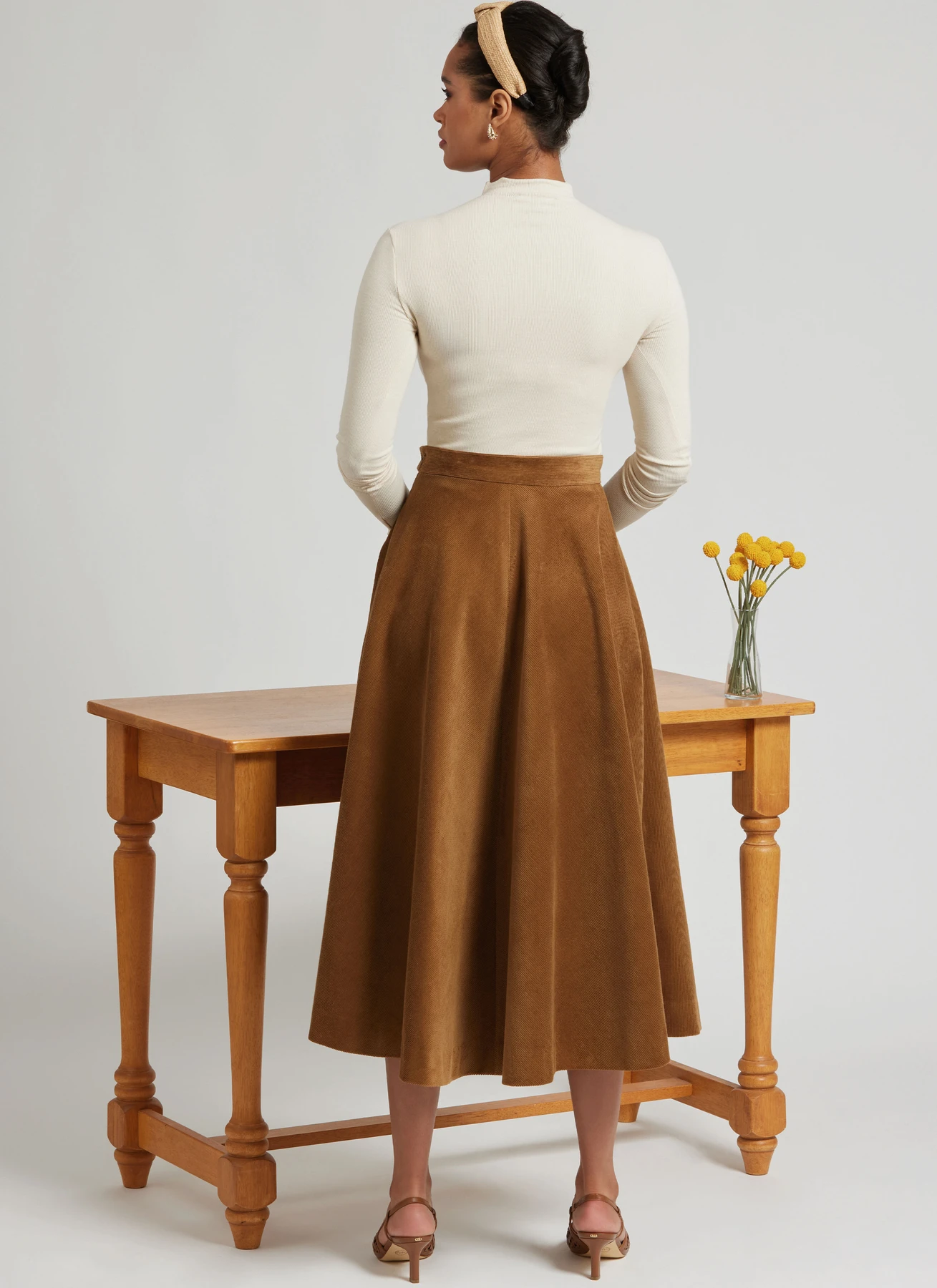 Simplicity Sewing Pattern Misses' and Women's Full Skirt with Pocket Variations (PDF) 6 Simplicity Sewing Pattern Misses' and Women's Full Skirt with Pocket Variations (PDF)