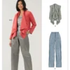 New Look Sewing Pattern Misses' Draped Front Vest, Jacket and Pants 18 New Look Sewing Pattern Misses' Draped Front Vest, Jacket and Pants