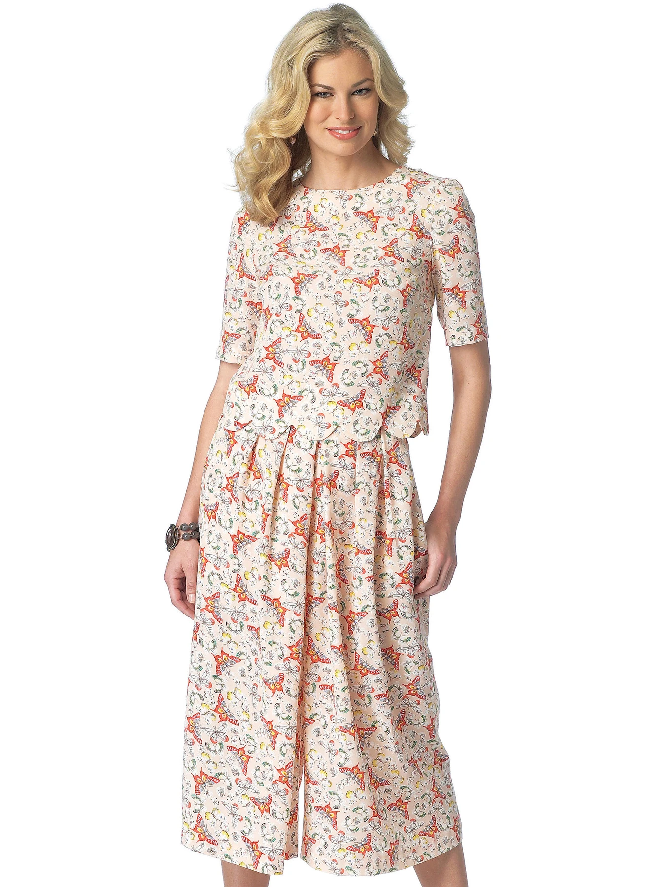 Butterick Sewing Pattern Misses' Cropped Tops 2 Butterick Sewing Pattern Misses' Cropped Tops