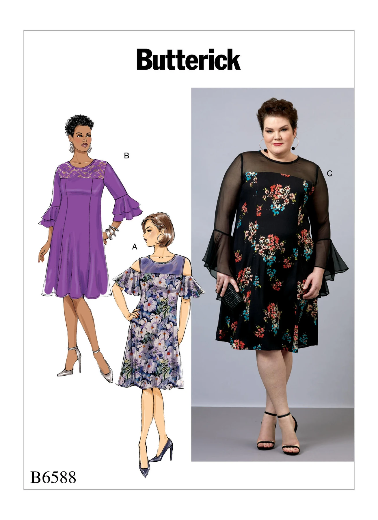 Butterick Sewing Pattern Women's Dress (PDF) 1 Butterick Sewing Pattern Women's Dress (PDF)