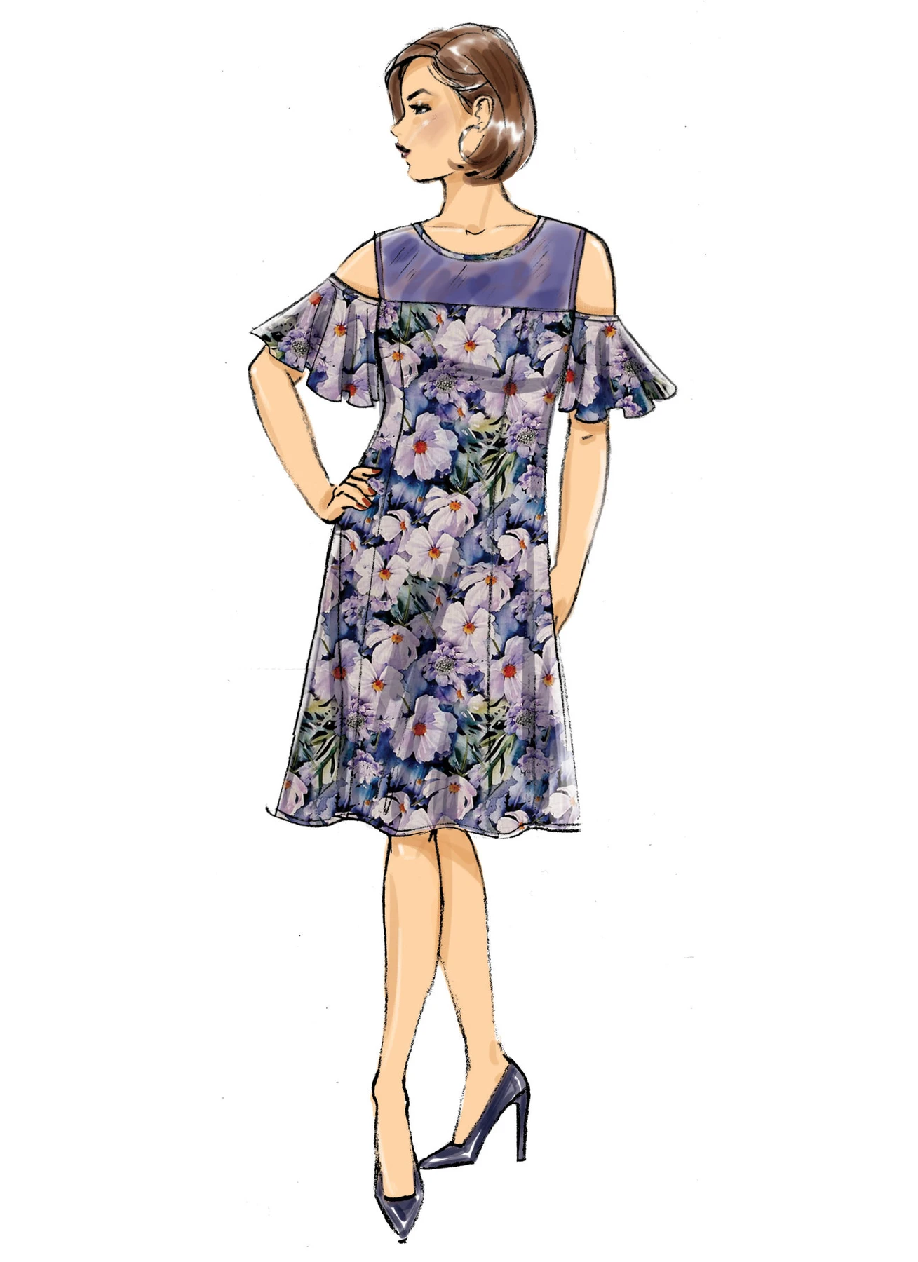 Butterick Sewing Pattern Women's Dress (PDF) 5 Butterick Sewing Pattern Women's Dress (PDF)