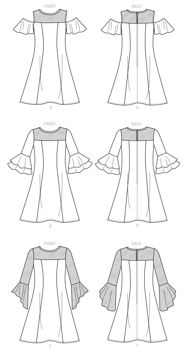 Butterick Sewing Pattern Women's Dress (PDF) 7 Butterick Sewing Pattern Women's Dress (PDF)