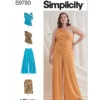 Simplicity Sewing Pattern Women's Knit Tops, Pants and Skirt (PDF)