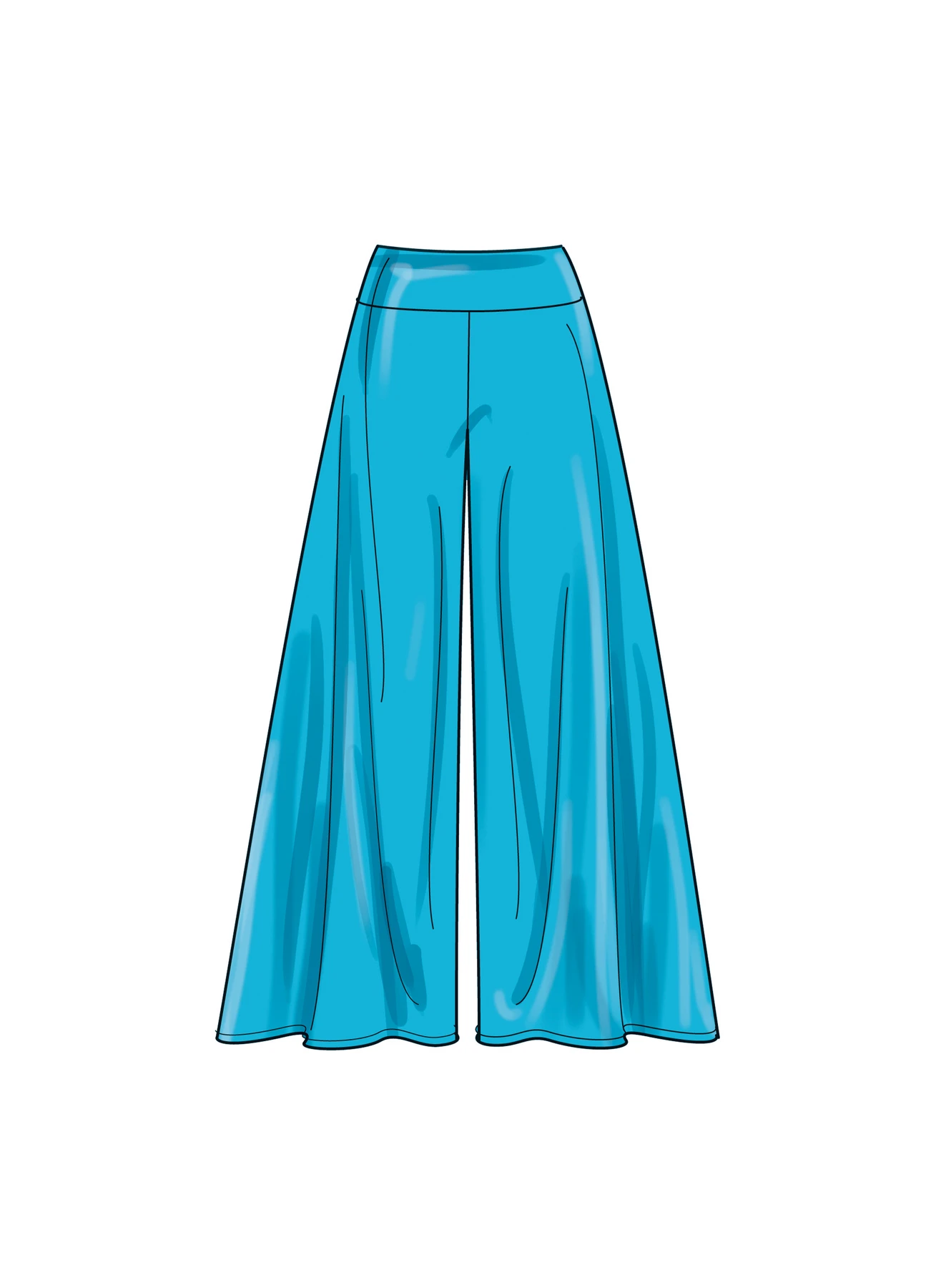 Simplicity Sewing Pattern Women's Knit Tops, Pants and Skirt (PDF) 5 Simplicity Sewing Pattern Women's Knit Tops, Pants and Skirt (PDF)