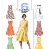 Butterick Sewing Pattern Misses'/Misses' Petite Flared Dresses 7 Butterick Sewing Pattern Misses'/Misses' Petite Flared Dresses