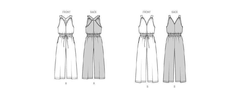 Burda Style Sewing Pattern 5817 Misses' Overall 9 Burda Style Sewing Pattern 5817 Misses' Overall