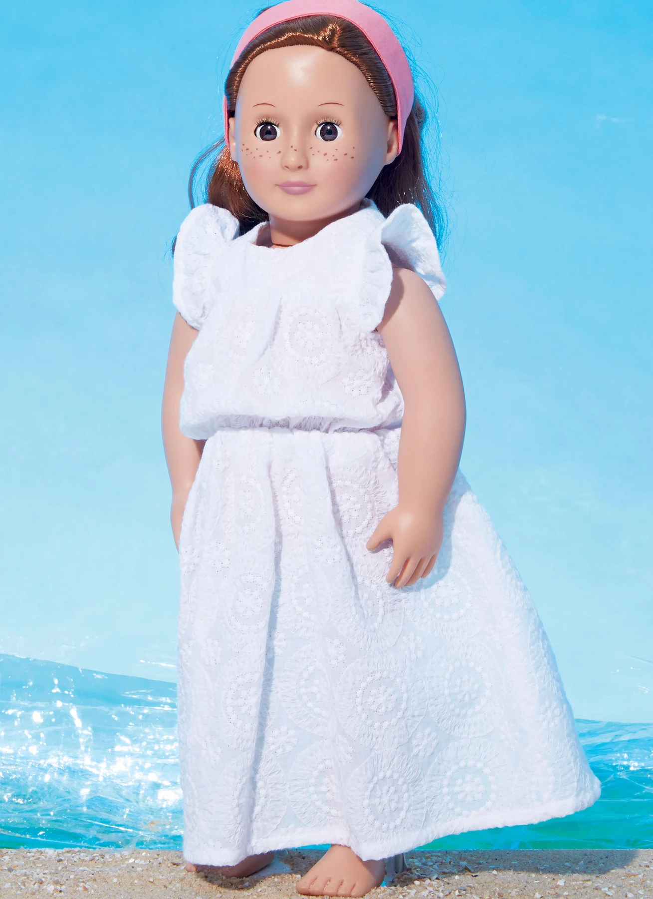 McCall's Sewing Pattern 18" Doll Top, Shorts, Swimsuit, Dresses, Headband, and Cap (PDF) 3 McCall's Sewing Pattern 18" Doll Top, Shorts, Swimsuit, Dresses, Headband, and Cap (PDF)