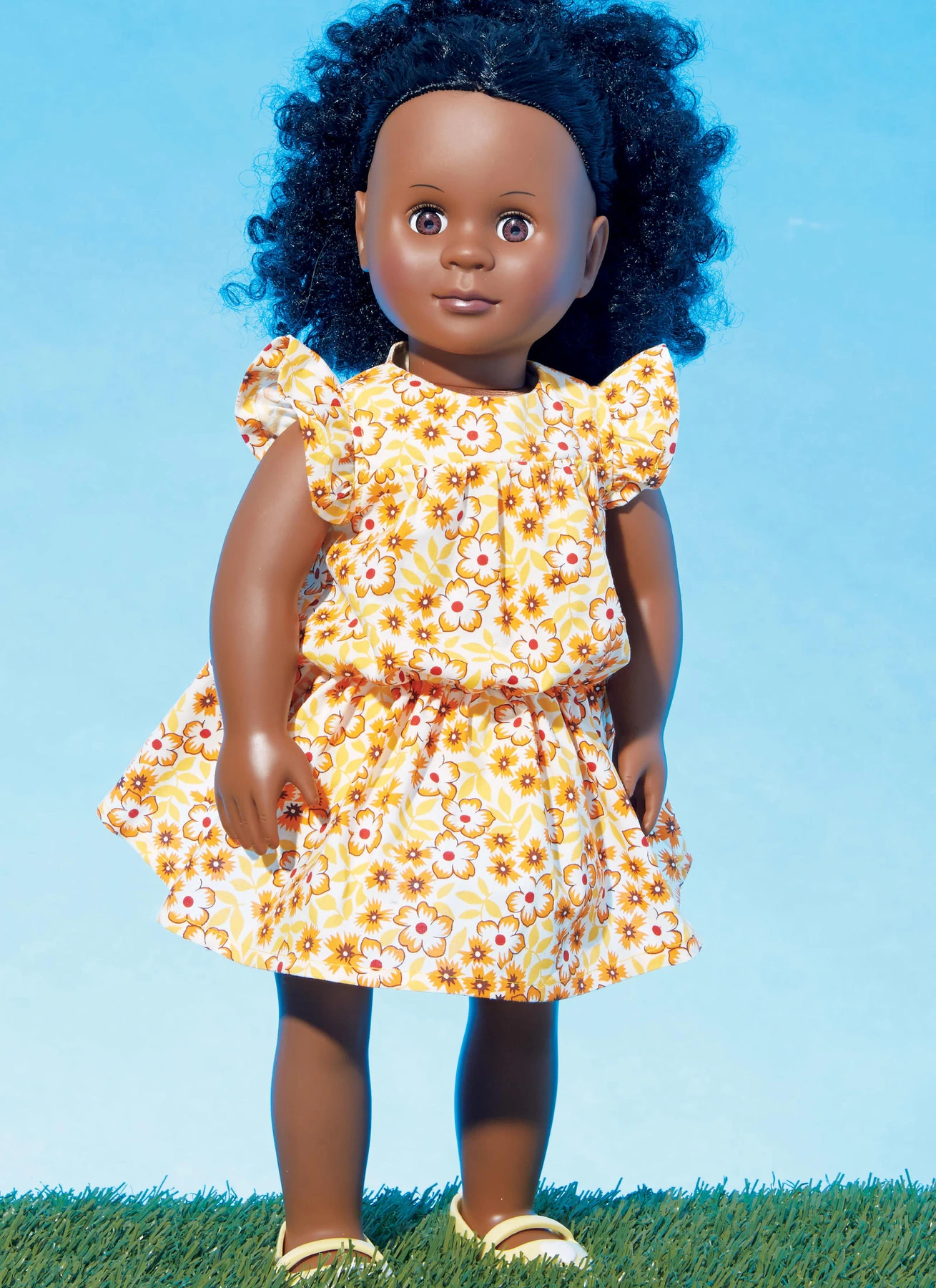 McCall's Sewing Pattern 18" Doll Top, Shorts, Swimsuit, Dresses, Headband, and Cap (PDF) 4 McCall's Sewing Pattern 18" Doll Top, Shorts, Swimsuit, Dresses, Headband, and Cap (PDF)