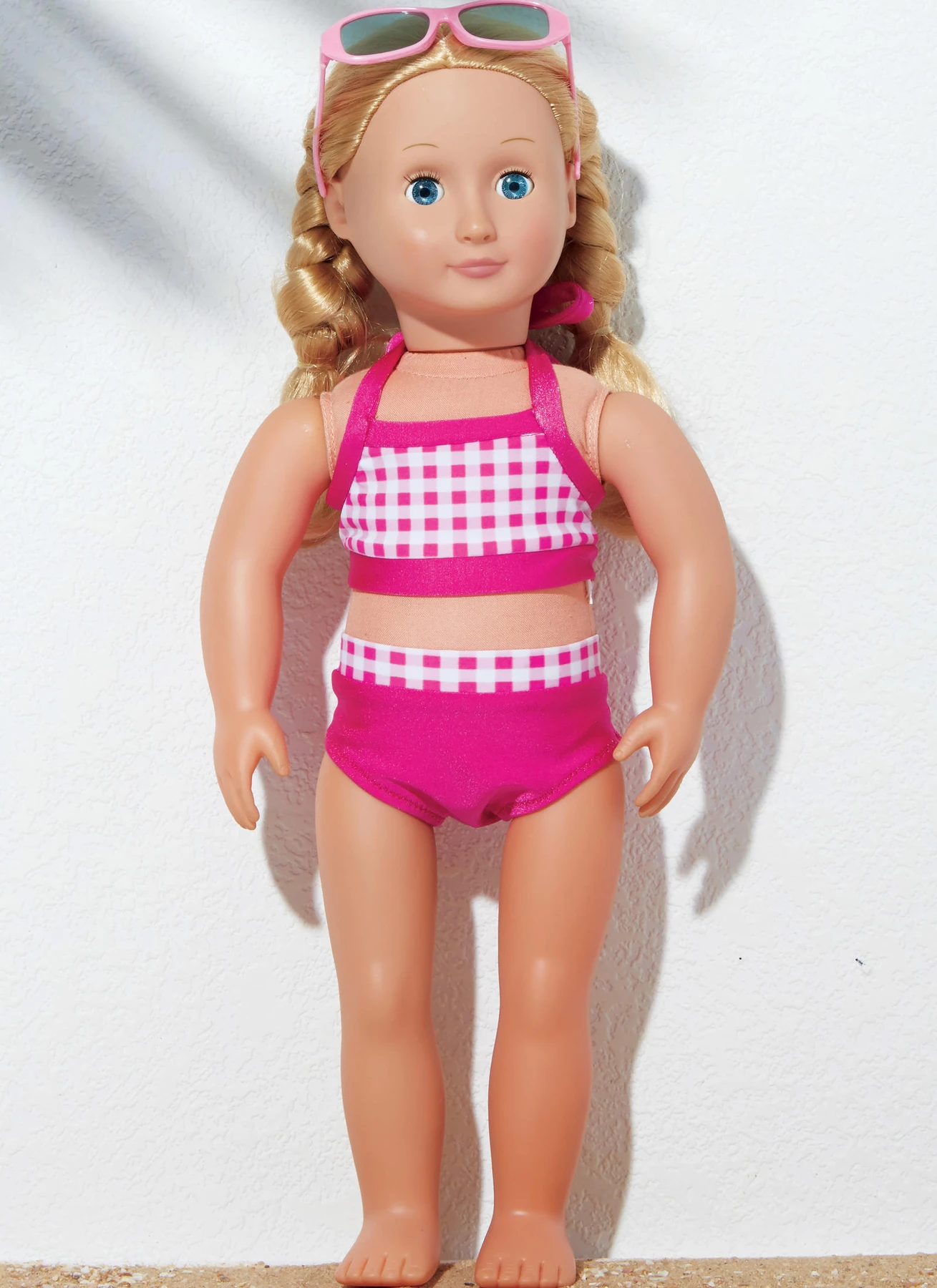 McCall's Sewing Pattern 18" Doll Top, Shorts, Swimsuit, Dresses, Headband, and Cap (PDF) 5 McCall's Sewing Pattern 18" Doll Top, Shorts, Swimsuit, Dresses, Headband, and Cap (PDF)