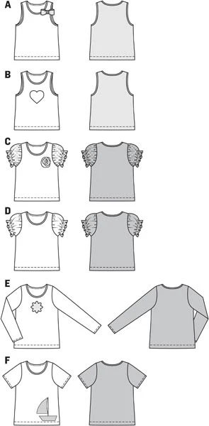 Burda Style Sewing Pattern Children 3 Burda Style Sewing Pattern Children